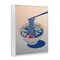 Stupell Industries Ramen Noodle Bowl Gradient Framed Giclee, design by Seven Trees Design